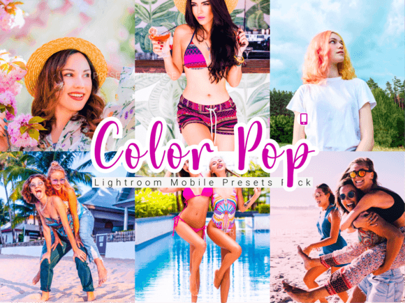 Download 6 Color Pop Lightroom Mobile Presets DNG - Mobile presets Collection