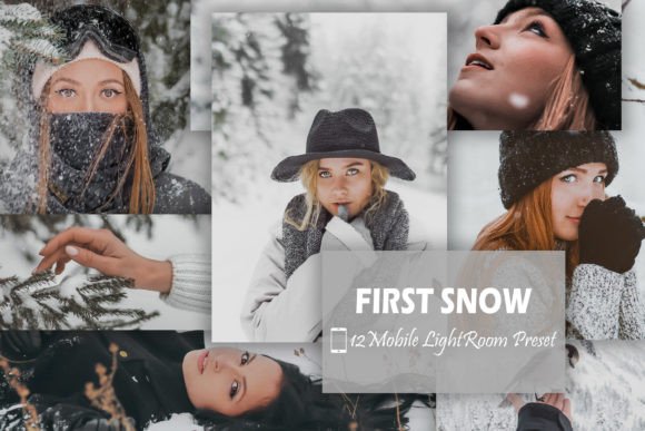 Download 12 Lightroom Mobile Presets, First Snow - Mobile presets Collection