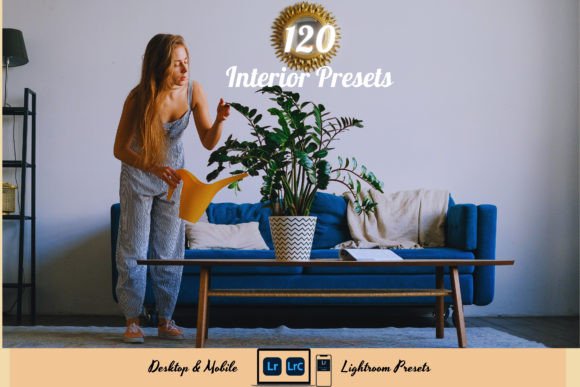 Download 120 INTERIOR Lightroom Presets Bundle - Premium Resources