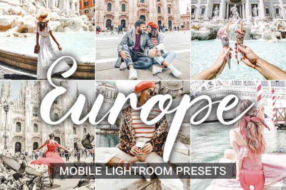 Download 15 Lightroom Mobile Presets EUROPE - Mobile presets Collection