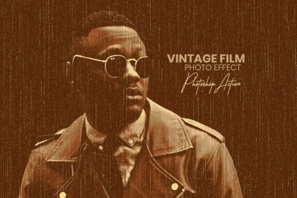 Download Vintage Film Photoshop Action - Vintage Collection