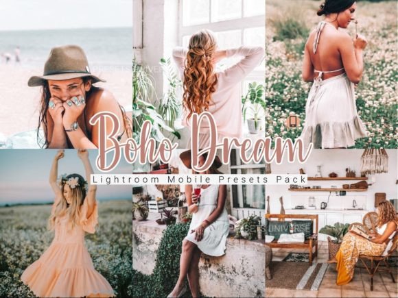Download 10 Boho Dream Lightroom Mobile Presets - Mobile presets Collection